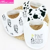 New autumn and winter three-piece baby bib printed cartoon anti-overflow baby wipes Item Picture